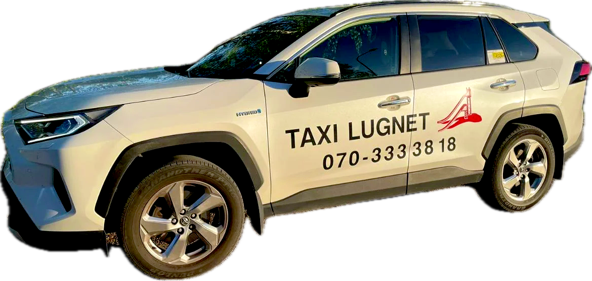 Taxi Lugnets vita Toyota RAV4 Hybrid